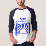 Sonnenaufgang Torah Blau - besonders angefertigt - T-Shirt<br><div class="desc">O.K.… dieses ist ein sehr persönliches Bar oder ein Schläger Mitzvah Geschenk. Fügen Sie das Parasha und das Datum des Bar oder des Schlägers Mitzvah hinzu. Hälfte der Kommission geht zur Versammlung B'nai Israel von Tustins Sisterhood.</div>