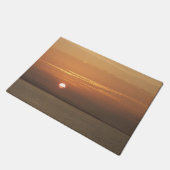 Sonnenaufgang über Aruba I Caribbean Seascape Fußmatte (Schrägansicht)