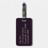 Sonnenaufgang über Aruba I Caribbean Seascape Gepäckanhänger (Rückseite vertikal)