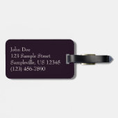 Sonnenaufgang über Aruba I Caribbean Seascape Gepäckanhänger (Rückseite horizontal)