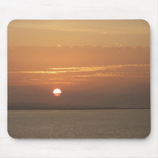 Sonnenaufgang über Aruba I Caribbean Seascape Mousepad (Vorne)