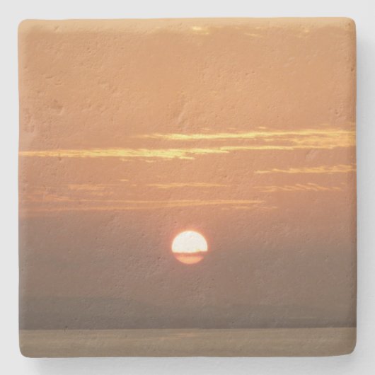 Sonnenaufgang über Aruba I Caribbean Seascape Steinuntersetzer (Vorderseite)