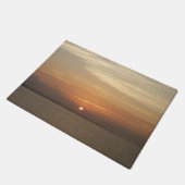 Sonnenaufgang über Aruba II Karibik Seascape Fußmatte (Schrägansicht)