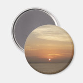 Sonnenaufgang über Aruba II Karibik Seascape Magnet (Vorderseite/Rückseite)