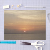 Sonnenaufgang über Aruba II Karibik Seascape Seidenpapier (Handwerk)