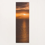 Sonnenaufgang über dem Atlantik Yogamatte (Rückseite)