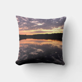 Sonnenaufgang über dem Bärensee Kissen