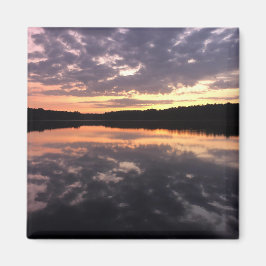 Sonnenaufgang über dem Bärensee Magnet