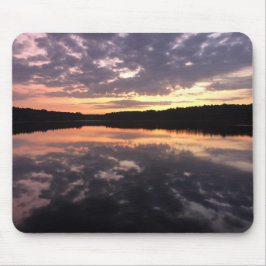 Sonnenaufgang über dem Bärensee Mousepad