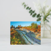 Sonnenaufgang über dem Cadillac Mountain Postkarte (Stehend Vorderseite)