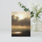 Sonnenaufgang über dem Columbia River #1 Postkarte (Stehend Vorderseite)