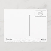 Sonnenaufgang über dem Columbia River #1 Postkarte (Rückseite)