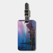 Sonnenaufgang über dem Eiffelturm - Paris, Frankre Gepäckanhänger (Vorderseite vertikal)