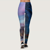 Sonnenaufgang über dem Eiffelturm - Paris, Frankre Leggings (Rückseite)