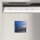 Sonnenaufgang über dem Eiffelturm - Paris, Frankre Magnet (In Situ (Geschirrspüler))