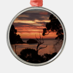 Sonnenaufgang über dem Freycinet Np Ornament Aus Metall