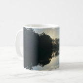 Sonnenaufgang über dem Georgia Lake Kaffeetasse (Vorderseite Links)
