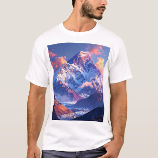 Sonnenaufgang über dem heiligen Gipfel T-Shirt
