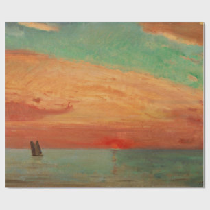 Sonnenaufgang über dem Japanischen Meer (Asiatisch Geschenkpapier