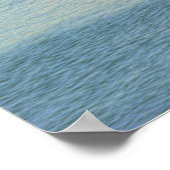 Sonnenaufgang über dem Kanal Poster (Ecke)