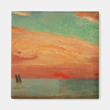 Sonnenaufgang über dem Ostsee (Asiatische Kunst) (
