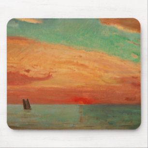 Sonnenaufgang über dem Ostsee (Asiatische Kunst) ( Mousepad
