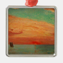 Sonnenaufgang über dem Ostsee (Asiatische Kunst) (