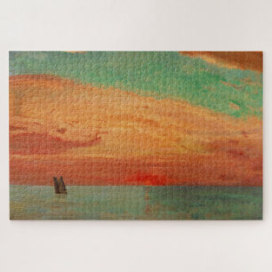 Sonnenaufgang über dem Ostsee (Asiatische Kunst) ( Puzzle
