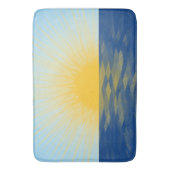 Sonnenaufgang über dem Ozean Neubeginn Badematte (Vorderseite Vertikal)