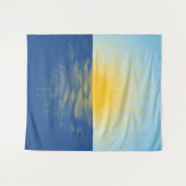 Sonnenaufgang über dem Ozean Neubeginn Wandteppich (Vorderseite (Horizontal))