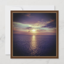 Sonnenaufgang über dem Ozean - Reisen nach Europa