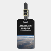 Sonnenaufgang über dem philippinischen Meer mit la Gepäckanhänger (Vorderseite vertikal)