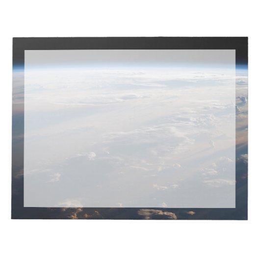 Sonnenaufgang über dem philippinischen Meer mit la Notizblock (Vorderseite)