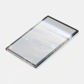 Sonnenaufgang über dem philippinischen Meer mit la Post-it Klebezettel (angewinkelt)