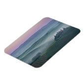 Sonnenaufgang über dem Rechteckmagnet der Toskana Magnet (Linke Seite)