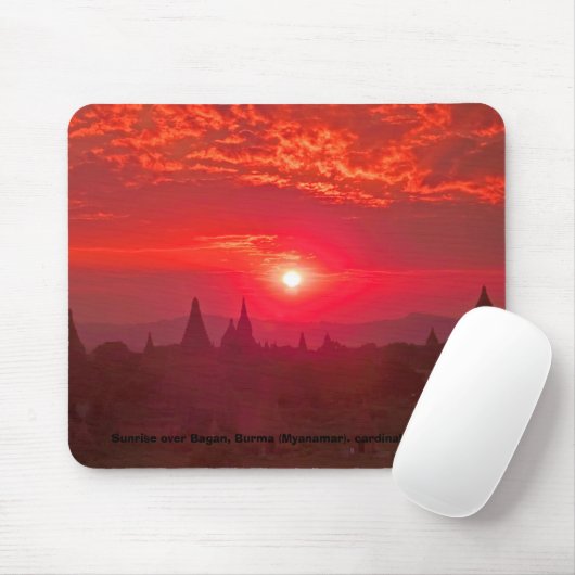 Sonnenaufgang über dem schlichten der Tempel in Mousepad (Mit Mouse)