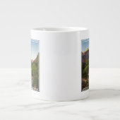 Sonnenaufgang über dem Watchman Jumbo-Tasse (Vorderseite)