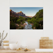 Sonnenaufgang über dem Watchman Poster (Küche)