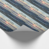 Sonnenaufgang über den äußeren Ufern von North Car Geschenkpapier (Ecke)