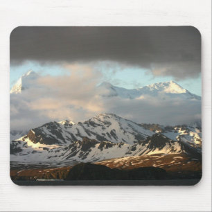 Sonnenaufgang über den Bergketten im Süden 2 Mousepad