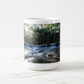 Sonnenaufgang über den Quark Rock Falls Kaffeetasse (Mittel)