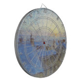 Sonnenaufgang über den Rooftops (von Eugène Jansso Dartscheibe (Vorderseite Links)