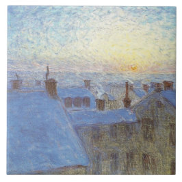Sonnenaufgang über den Rooftops (von Eugène Jansso Fliese