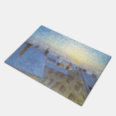 Sonnenaufgang über den Rooftops (von Eugène Jansso Fußmatte (Schrägansicht)