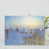 Sonnenaufgang über den Rooftops (von Eugène Jansso Karte (Stehend Vorderseite)