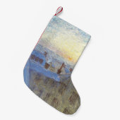 Sonnenaufgang über den Rooftops (von Eugène Jansso Kleiner Weihnachtsstrumpf (Vorderansicht (hängend))