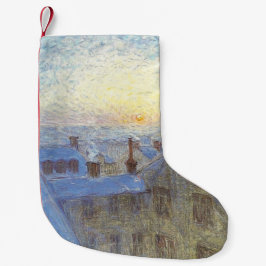 Sonnenaufgang über den Rooftops (von Eugène Jansso Kleiner Weihnachtsstrumpf