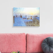 Sonnenaufgang über den Rooftops (von Eugène Jansso Leinwanddruck (Insitu (Wohnzimmer))