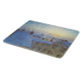 Sonnenaufgang über den Rooftops (von Eugène Jansso Schneidebrett (Ecke)