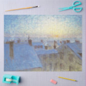 Sonnenaufgang über den Rooftops (von Eugène Jansso Seidenpapier (Basteln)